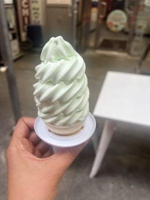 Mint soft serve