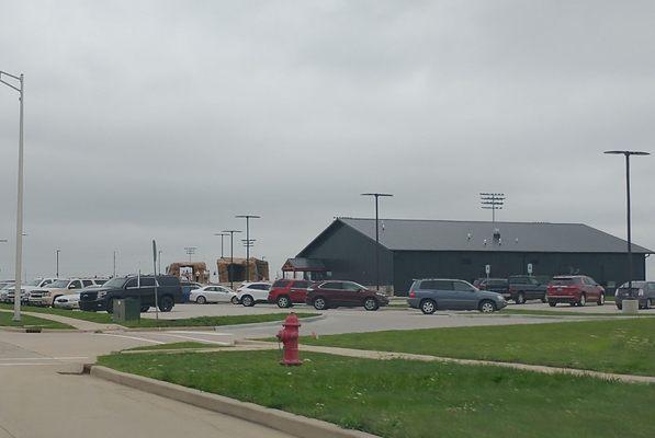 The Fringe club house. There is a full bar and appetizers. Additionally, there is electronic gaming and golf simulators.