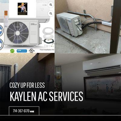 Kaylen AC Services Orange County mini split ac sale and services