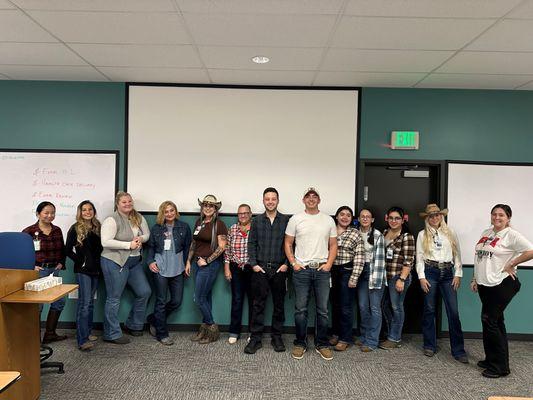 Fun dress up day at the IOT Redding Campus. #iotlife