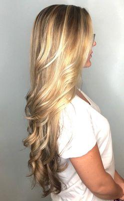 Balayage and Baby Lights by Janna