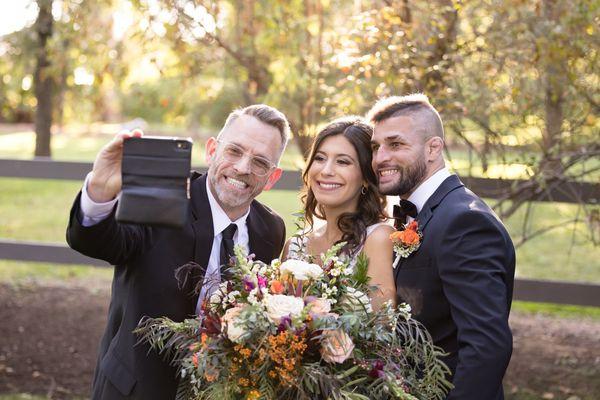 Photo together after the ceremony!