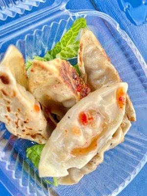 Grilled dumplings