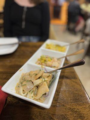 Trio de Ceviche