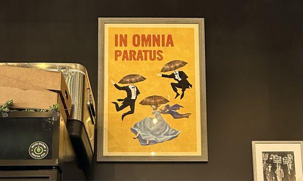 In omnia paratus...a good way to be!