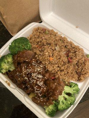 Beef teriyaki