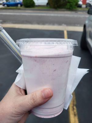 Small strawberry shake