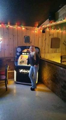 Bikers welcomed Sunday's open @ noon  Free pool  New barmaid  She a sweetheart !