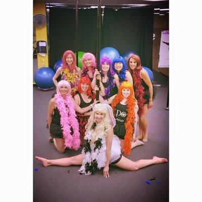 Pole Perfect Fitness Bachelorette Party!  Fun for everyone!