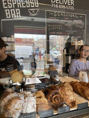 Great variety of pastries