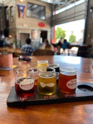 Beer flights and fresh air