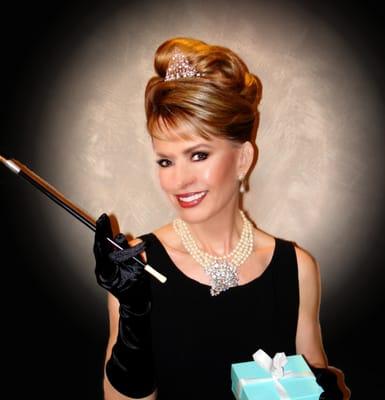 Hair and Makeup - Breakfast at Tiffany's themed event