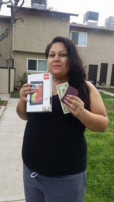 Thank you Melissa! She earned $20 in referral fees for bringing in new clients, and a free tablet for filing her Taxes at my office!