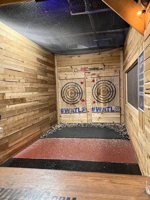 Ax Throwing Area