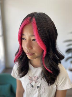 Creative Coloring + Aline Haircut