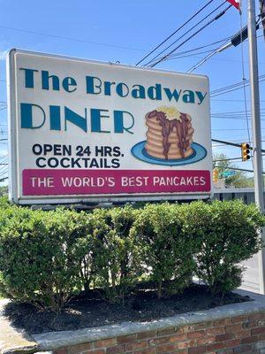 Sign outside seen from River Road