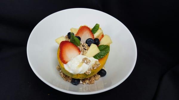 Papaya Yogurt Bowl