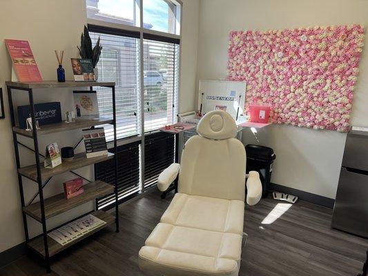 One of our patient treatment rooms