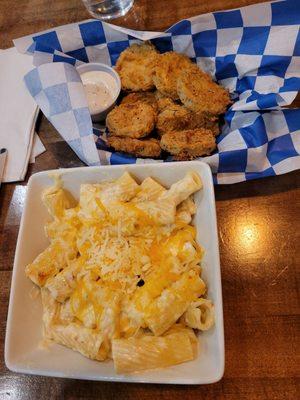 Mac & Cheese, Fried Pickles