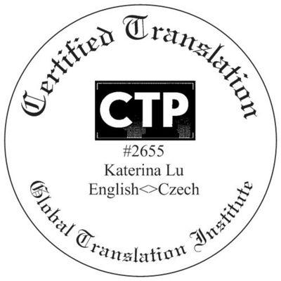 Translation certification