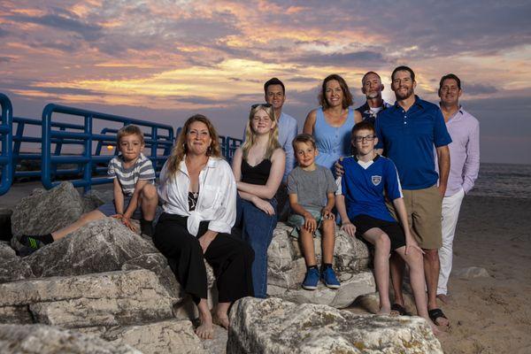 Family session at the Holland State park.