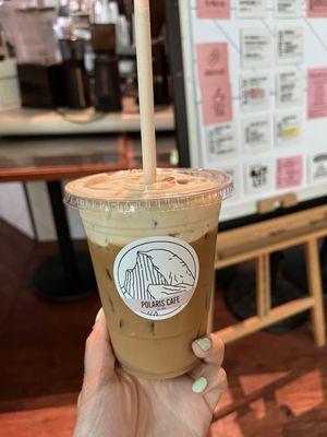 Vietnamese iced coffee with their cream of the month!