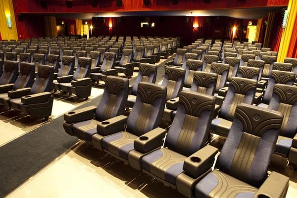 Seats in The Grand Auditorium.