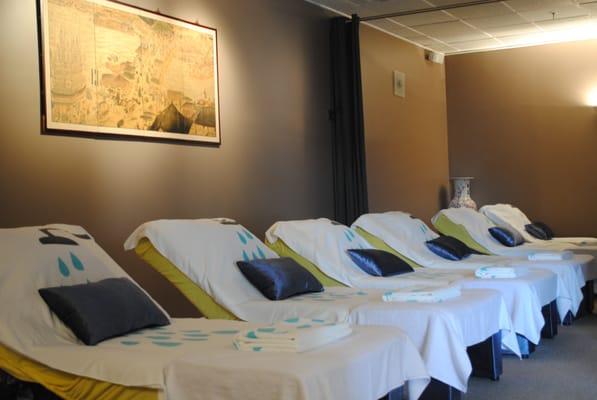 Our group room - bring friends and family and enjoy spa treatments together