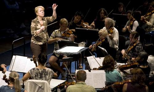 Marin Alsop and the Cabrillo Festival Orchestra