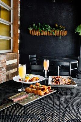 Brunch is available Saturdays & Sundays from 10 a.m. to 2 p.m.