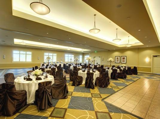 Our Grand Ballroom, a perfect for for any event.