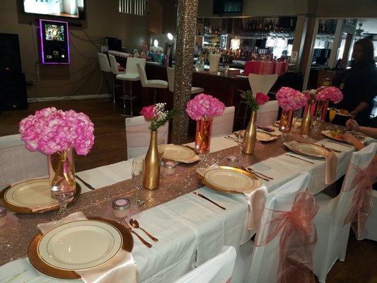 Bridal Shower Table