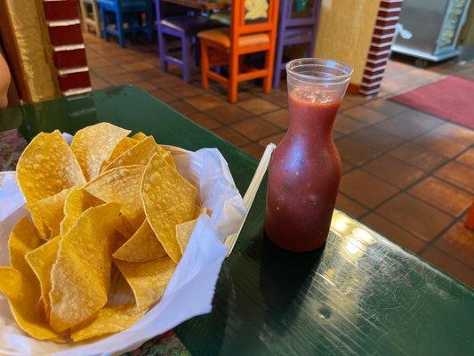 Salsa and Chips