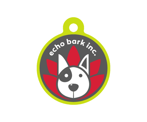 echo bark, inc. logo - dog