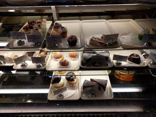 Bakery counter at Kay's Cafe and Bakery