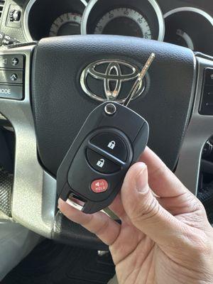 Flip key for a Tacoma!