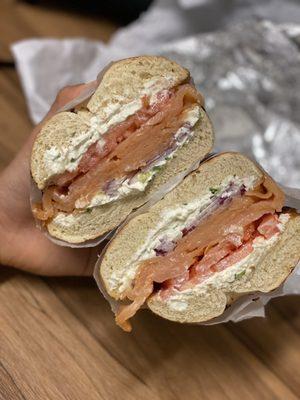 Bagel: Salmon Lox