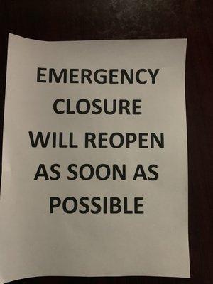 We at Donut Palace on Ingram are experiencing a family emergency and regretfully we must close until further notice.