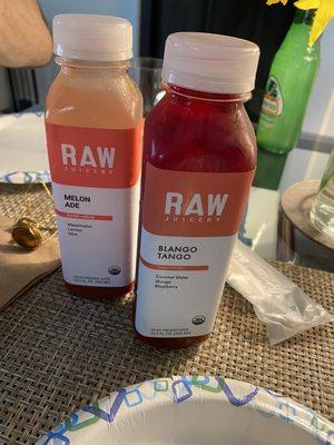 Cold pressed juices ($10 each)