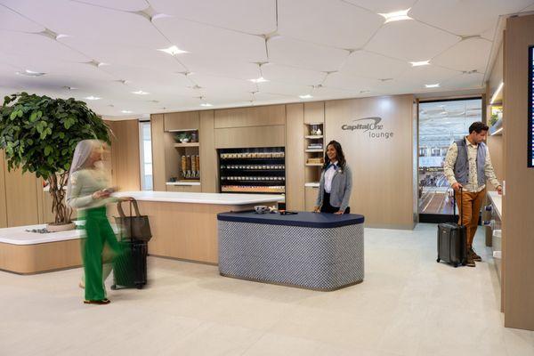 Front desk reception