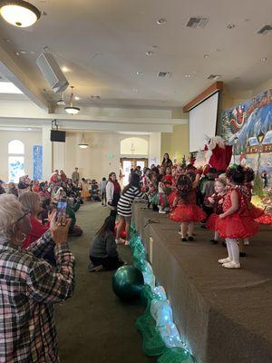 Time to dance, costumes provided by school