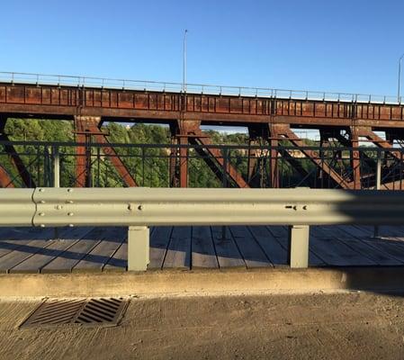 Nice view of old Michigan Central Railway Bridge built in 1925 not in use anymore