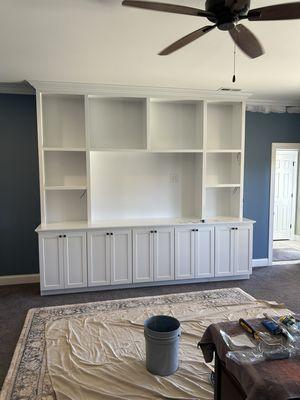 Custom built ins by Roar Construction