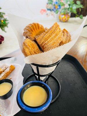 Combo #3 - Churro bites with lechera dipping sauce!