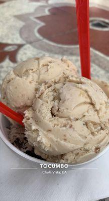 Walnut and Oreo ice cream