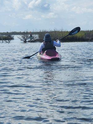 Hector has all you need. Life jacket,  equipment.  Wear lots of sunscreen.