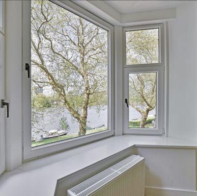 Bay and Bow windows from Pella have superior strength and durability against wind and weather.