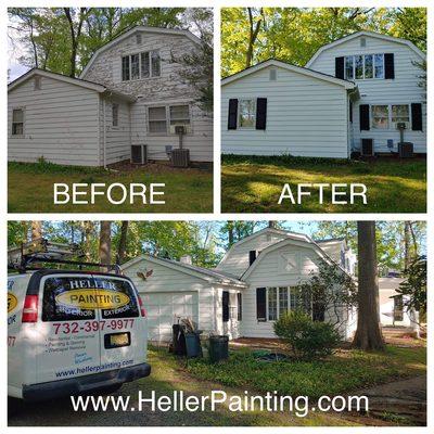 Exterior Painting  732-397-9977 www.HellerPainting.com