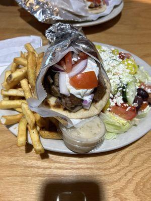 Gyro sandwich plate