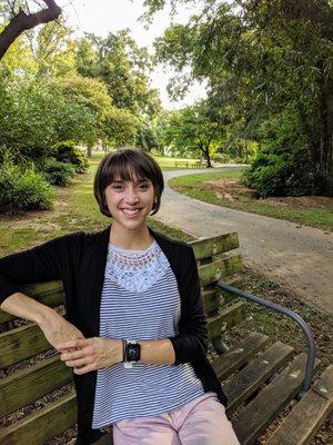 Walk and Talk Therapy helps people get moderate exercise, enjoy nature, and process swirling thoughts. Outdoor counseling on greenways.